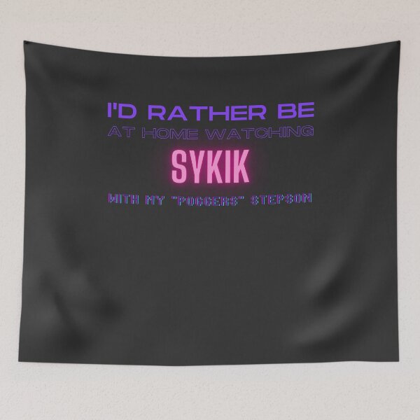 Item preview, Sykik poggers stepson twitch youtube content creator designed and sold by LAST WEEK'S STOLEN AESTHETICS.