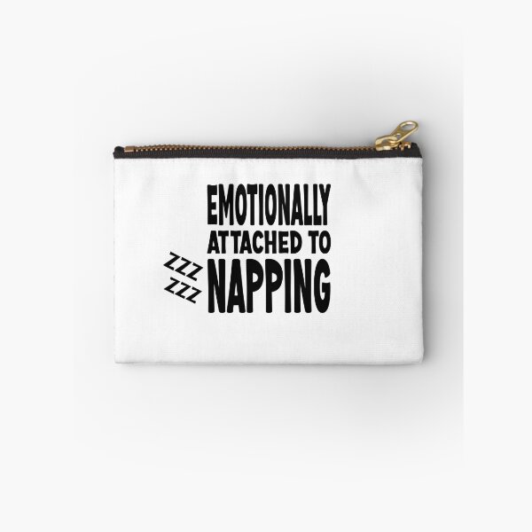 Item preview, EMOTIONALLY ATTACHED TO NAPPING (BLACK) - FEELING LAZY designed and sold by Kimirina.