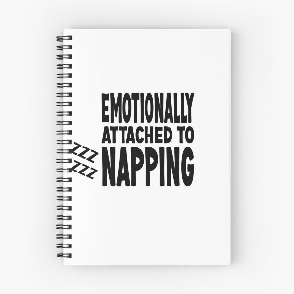 Item preview, EMOTIONALLY ATTACHED TO NAPPING (BLACK) - FEELING LAZY designed and sold by Kimirina.