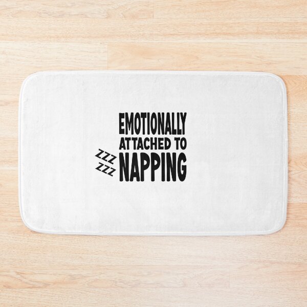 Item preview, EMOTIONALLY ATTACHED TO NAPPING (BLACK) - FEELING LAZY designed and sold by Kimirina.