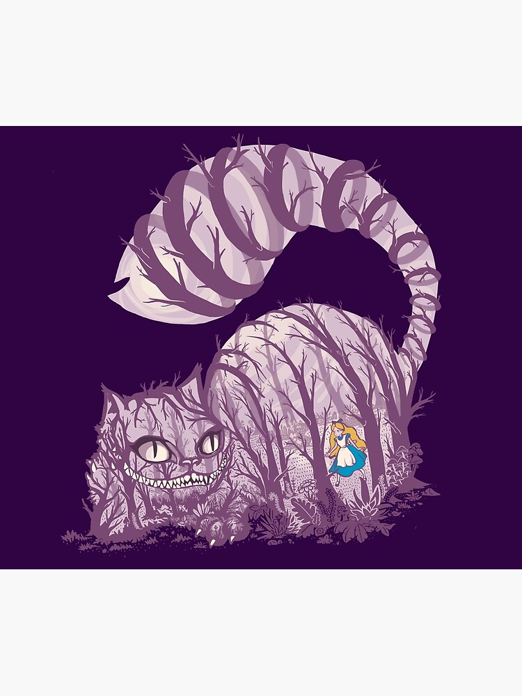 Inside wonderland (cheshire cat) by Harantula