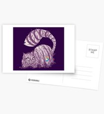 Inside wonderland (cheshire cat) Postcards
