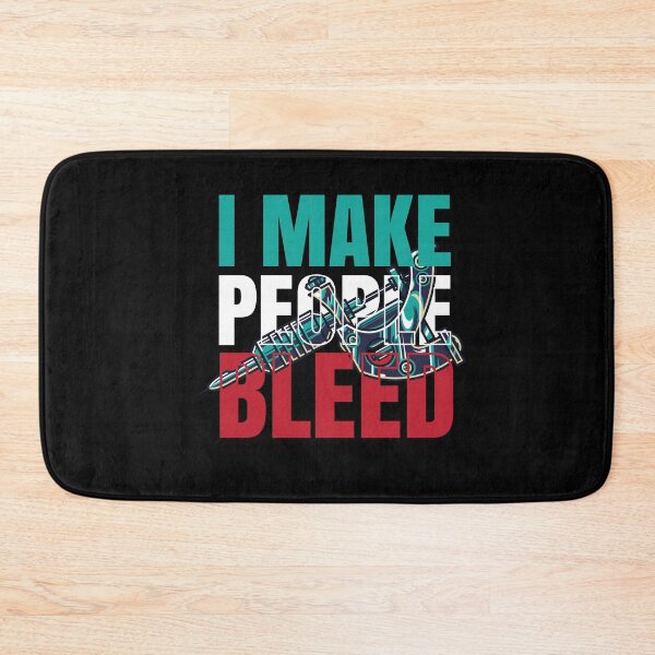 Item preview, I Make People Bleed Tattoo Tattooed designed and sold by MooonTees.