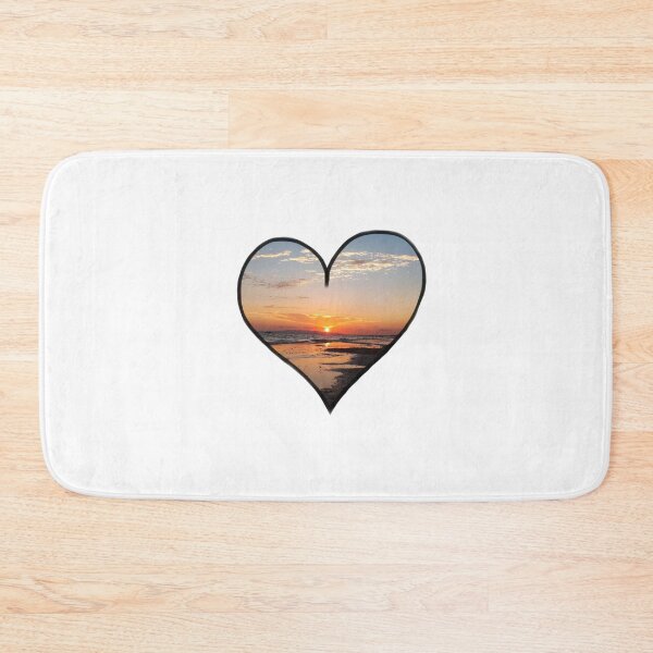 Item preview, sunset heart designed and sold by AndreaCostanza.
