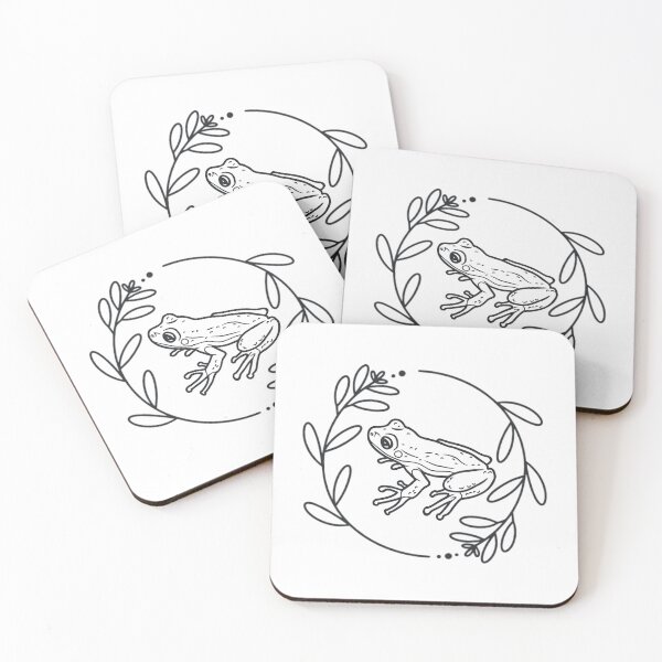 Item preview, Frog Aesthetic Floral Frog Pun Cottagecore Botanical designed and sold by CaitU.