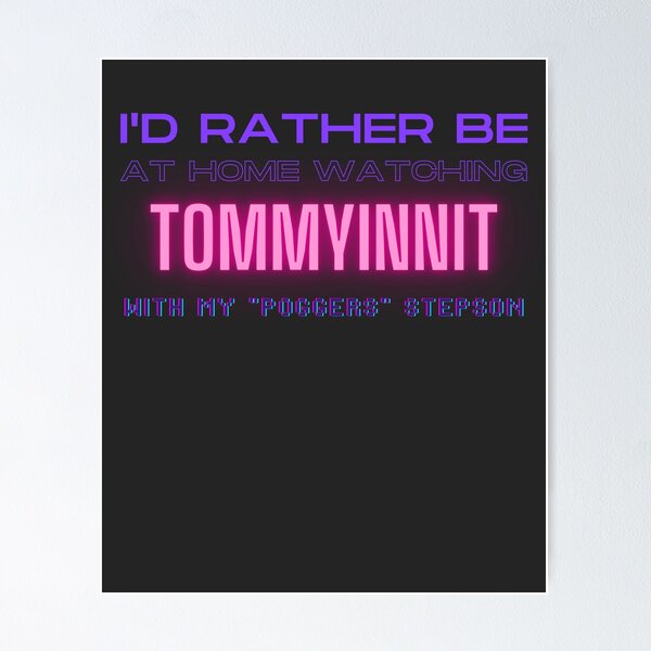 Item preview, Tommyinnit poggers stepson twitch youtube content creator designed and sold by LAST WEEK'S STOLEN AESTHETICS.