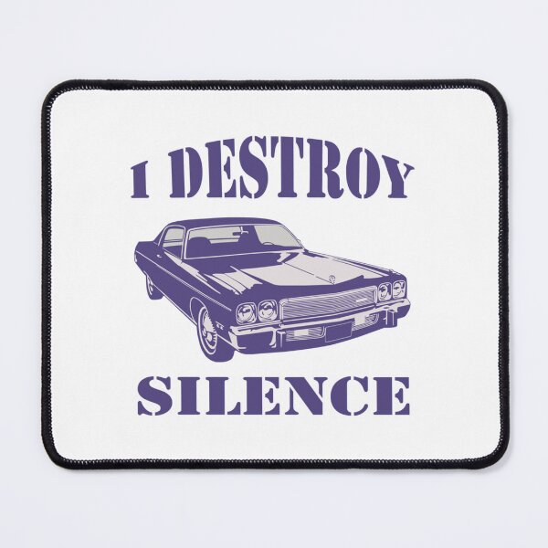 Item preview, car gifts, I Destroy Silence, Car lovers   designed and sold by LeilaGiftShop.
