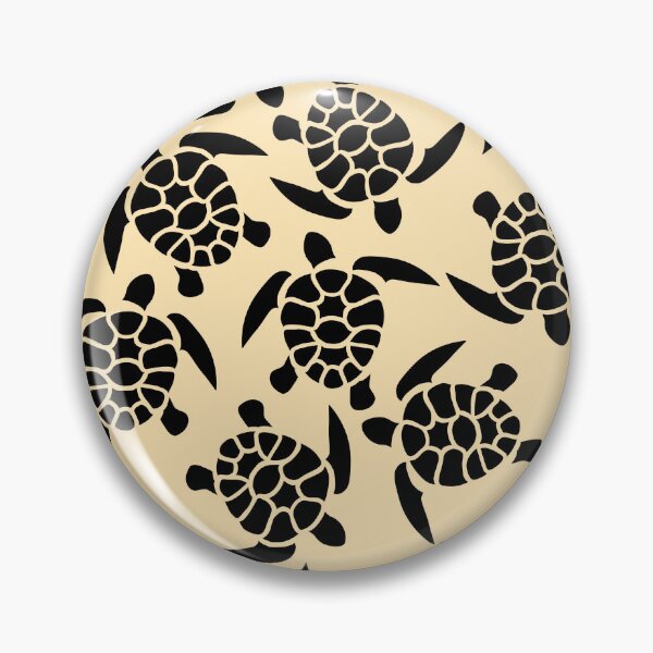 Item preview, Beach Sand Color and Sea Turtle Repeating Pattern designed and sold by TMBTM.
