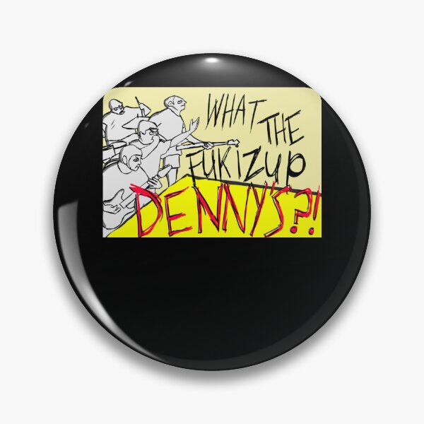 Item preview, What The Fukizup Denny's Sticker designed and sold by desireeowe.