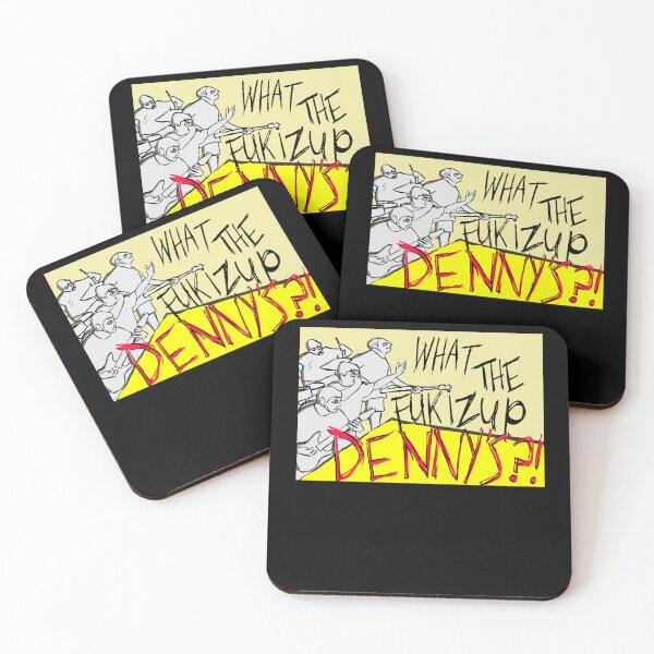 Item preview, What The Fukizup Denny's Sticker designed and sold by desireeowe.