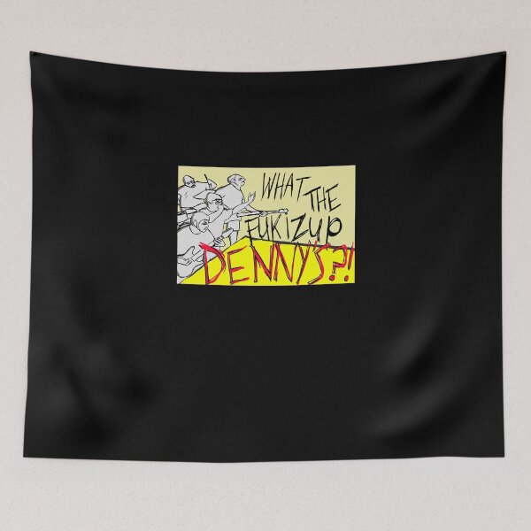 Item preview, What The Fukizup Denny's Sticker designed and sold by desireeowe.