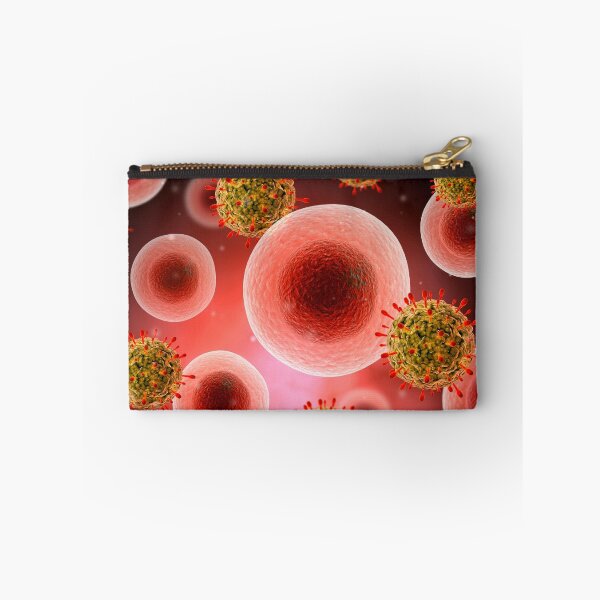 Item preview, Microscopic view of cell and virus. designed and sold by StocktrekImages.