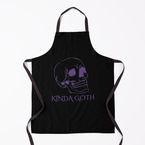 Item preview, Kinda Goth Purple Skull designed and sold by Cedroad Shirts.