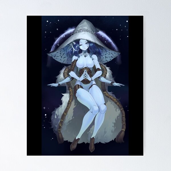 Ranni Fan Art Witch Poster Impressão em tela Arte de parede para casa 1  painel Decorações sem moldura 91,44 cm x 50,8 cm