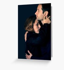 Scully and Mulder Greeting Card
