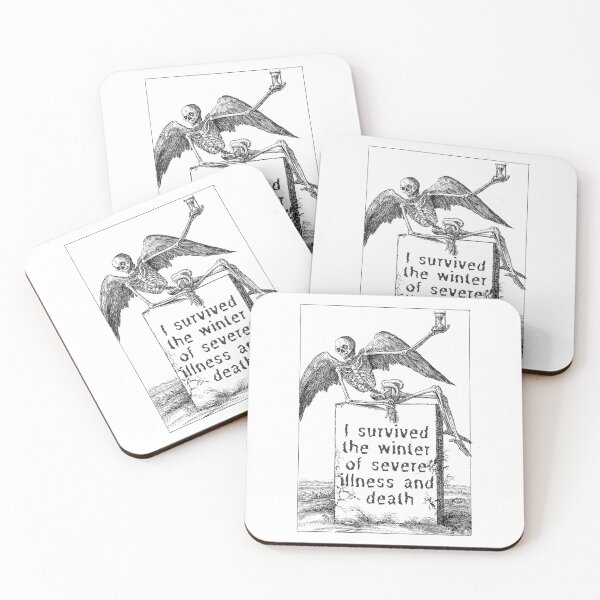 Item preview, I Survived The Winter Of Severe Illness And Death designed and sold by SweetbeStore.