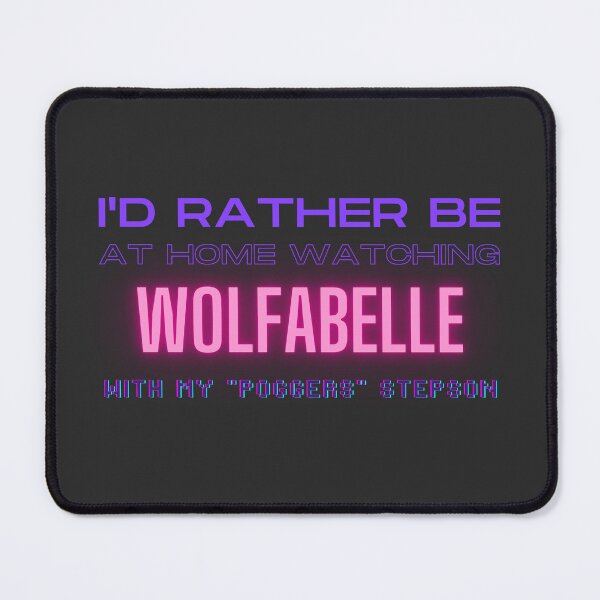 Item preview, Wolfabelle poggers stepson twitch youtube content creator designed and sold by LAST WEEK'S STOLEN AESTHETICS.