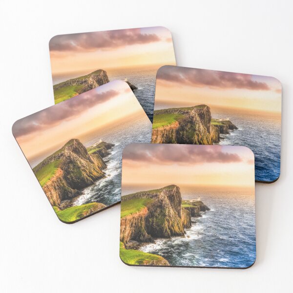 Item preview, Ocean coast sunset Scotland designed and sold by Quotes-and-plus.