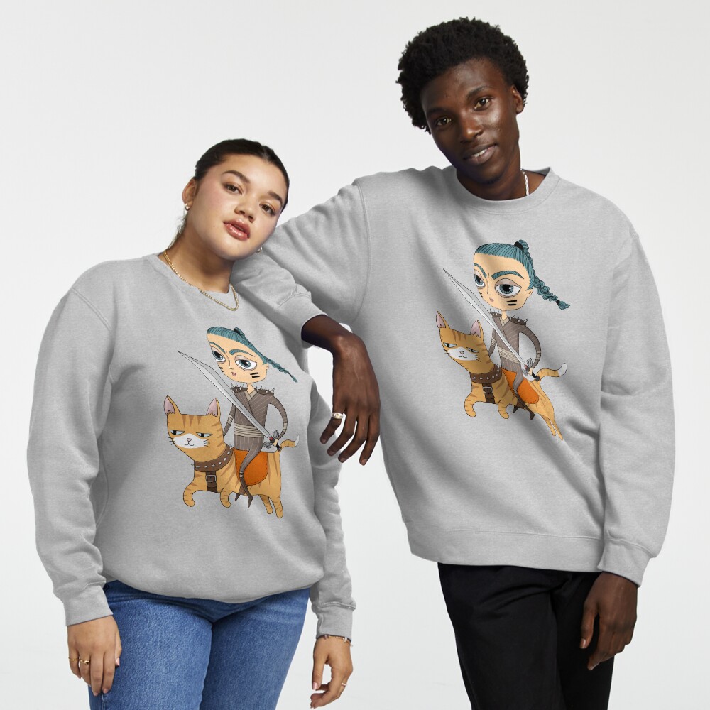 Aperçu de l'œuvre Sweatshirt épais créée et vendue par agrapedesign.