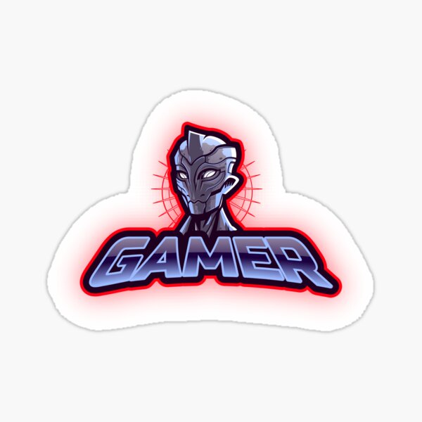 Item preview, Gamer with Futuristic Alien designed and sold by PRIVARSHU.