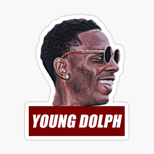 Young dolph Sticker