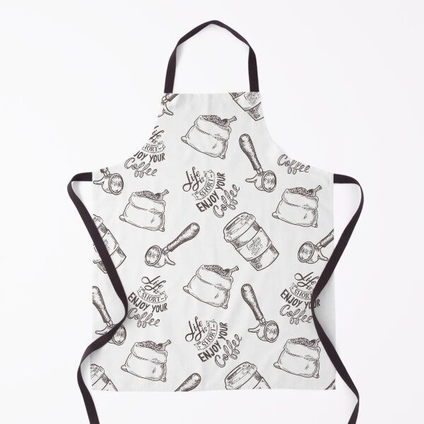 Item preview, Life Is Short, Enjoy Your Coffee Pattern designed and sold by CWolff.