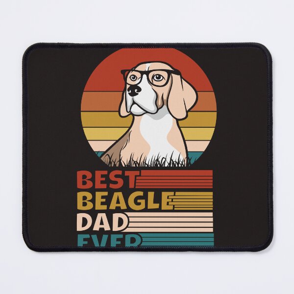 Item preview, Best Beagle Dad Ever designed and sold by RED FIR.