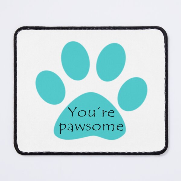 Item preview, Pawsome ~ blue designed and sold by moonlovedesigns.
