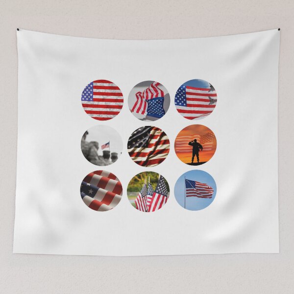 Item preview, American Flag, Memorial Day Sticker designed and sold by Dragsma ⭐⭐⭐⭐⭐.