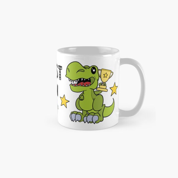 Worlds Best Badminton Player, Funny, Humor, Dinosaur, T Rex, Tyrannosaurus, Animal, World Greatest, Dino, Sports Classic Mug