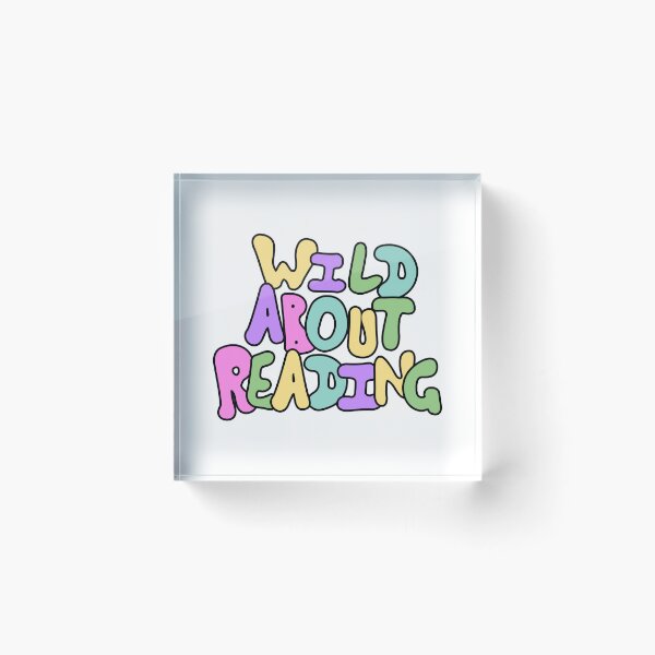 Item preview, Wild About Reading designed and sold by KimoStudio.