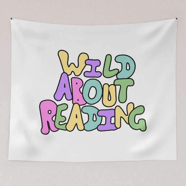 Item preview, Wild About Reading designed and sold by KimoStudio.
