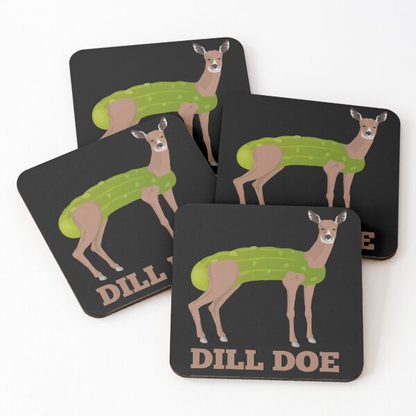 Item preview, Dill Doe - Funny Pickle Deer designed and sold by Cedroad Shirts.