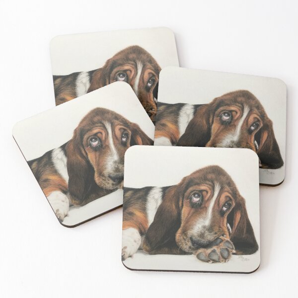 Aperçu de l'œuvre Basset Hound | Chien créée et vendue par NathBros.