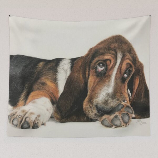 Aperçu de l'œuvre Basset Hound | Chien  créée et vendue par NathBros.