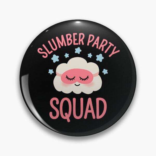 Item preview, Slumber party Squad For Sleepover Party With Cloud and Stars designed and sold by JokeGysen.