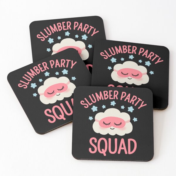 Item preview, Slumber party Squad For Sleepover Party With Cloud and Stars designed and sold by JokeGysen.