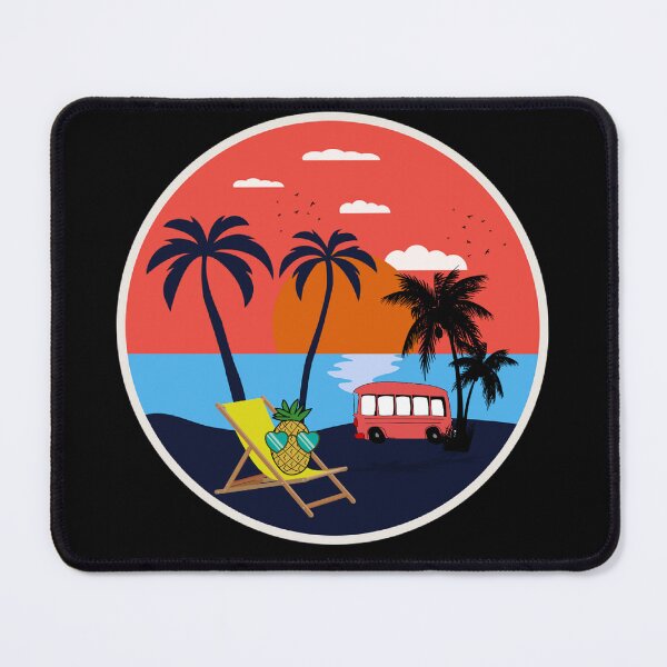 Item preview, Beach Sea Pineapple designed and sold by GraphicsClub.