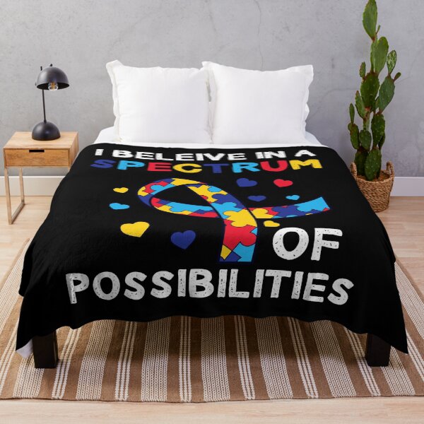 Item preview, Believe Spectrum Possibilities Autism Awareness designed and sold by TH3--DESIGNER.