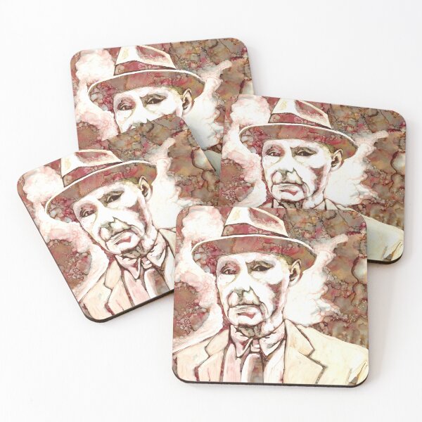 Item preview, Burroughs, painted with alcohol ink designed and sold by FollowYourArt3.