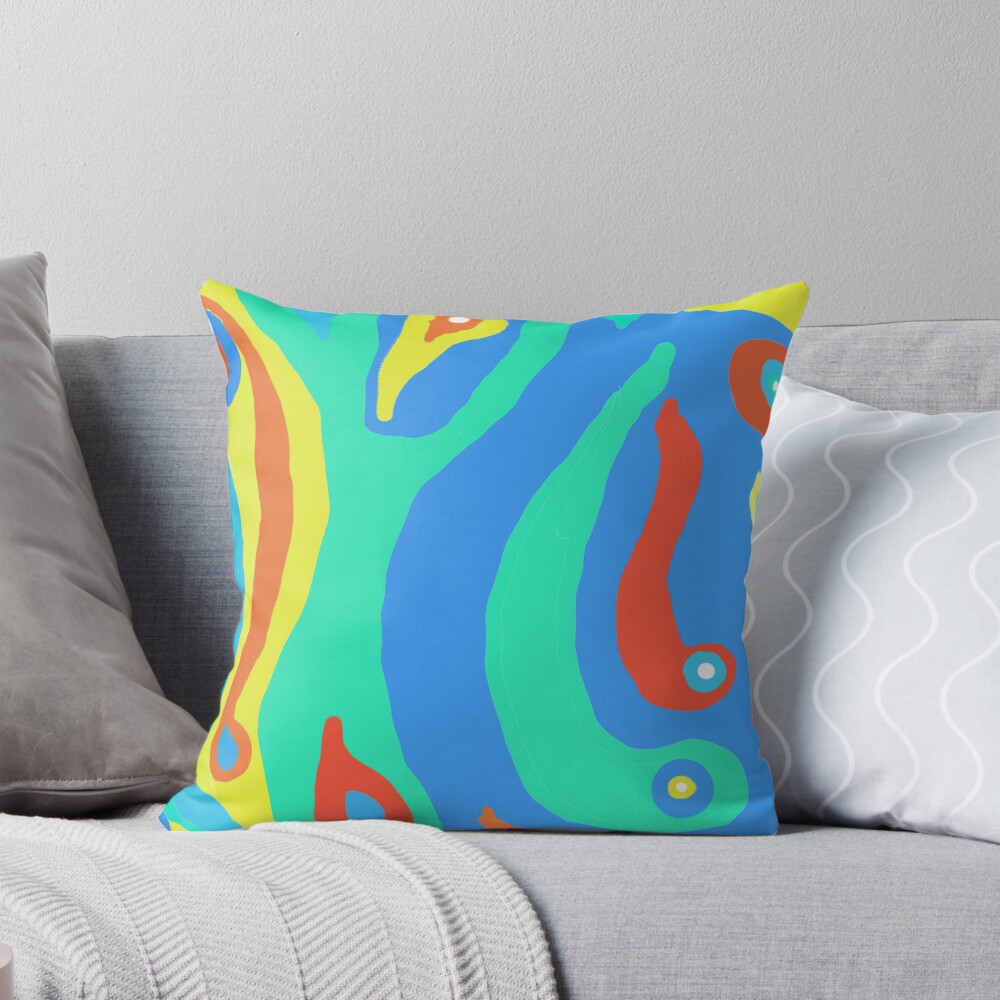 Item preview, Throw Pillow designed and sold by Rene-Martin.