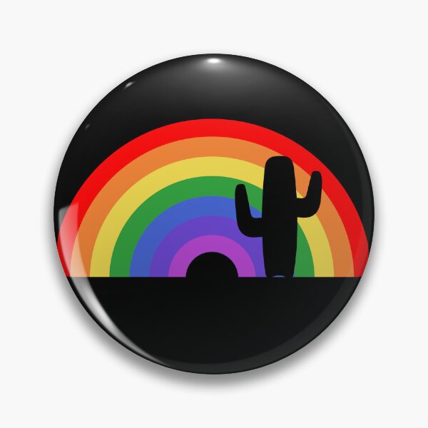 Item preview, Rainbow in the Desert - Desert Life - Cactus Rainbow designed and sold by avataraustin.