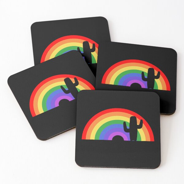 Item preview, Rainbow in the Desert - Desert Life - Cactus Rainbow designed and sold by avataraustin.