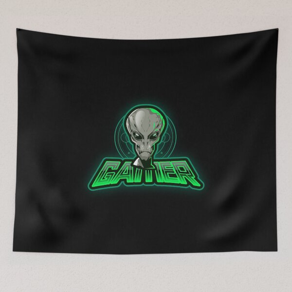 Item preview, Gamer with Angry looking Alien designed and sold by PRIVARSHU.
