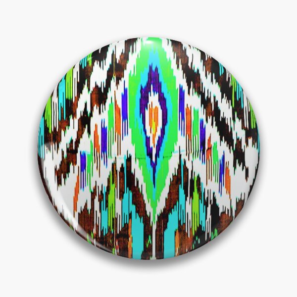 Artikelvorschau, Rainbow entwirft Ikat-Muster, usbekische Ikat-Designs entworfen und verkauft von LeFabriqueOuz.