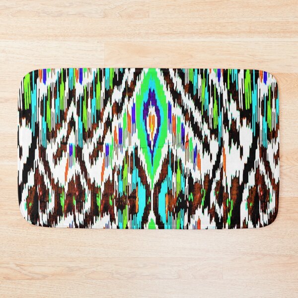 Item preview, Rainbow designs ikat patterns, Uzbek Ikat designs designed and sold by LeFabriqueOuz.