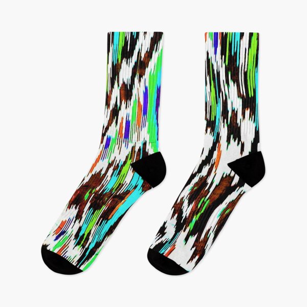 Artikelvorschau, Rainbow entwirft Ikat-Muster, usbekische Ikat-Designs entworfen und verkauft von LeFabriqueOuz.