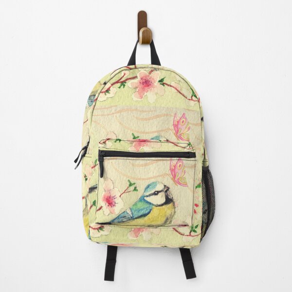 Item preview, Bird and butterfly watercolor. designed and sold by moxdesign.