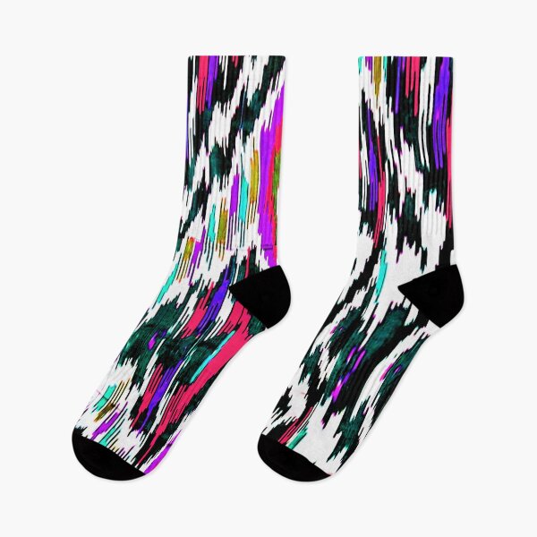 Artikelvorschau, Regenbogen-Designs Ikat-Muster, usbekische Ikat-Designs entworfen und verkauft von LeFabriqueOuz.