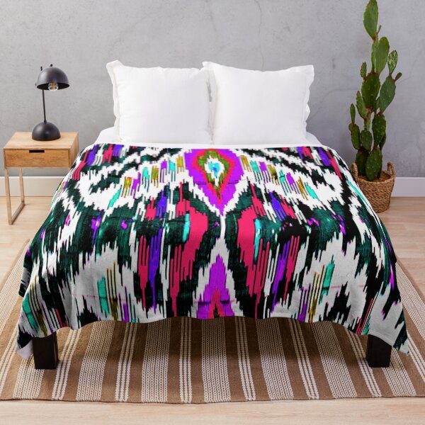 Item preview, Rainbow designs ikat patterns, Uzbek Ikat designs designed and sold by LeFabriqueOuz.